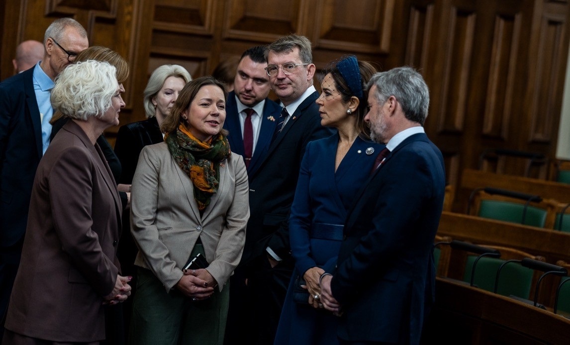 Statsbesøg i Letland oktober 2025